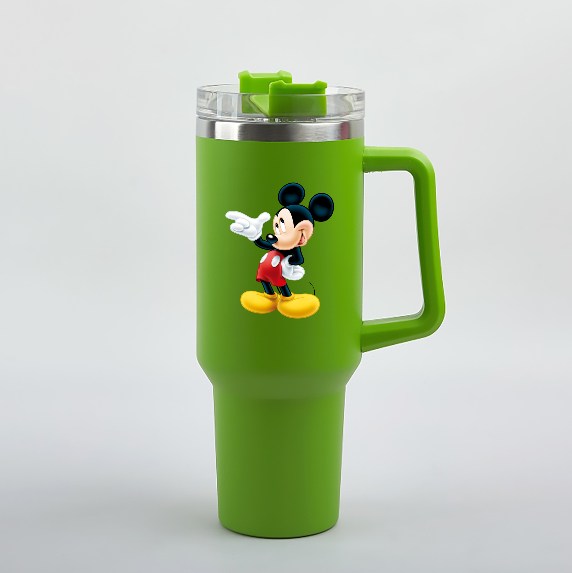 （画像用） ミッキーマウス Mickey Mouse 1200mL車用タンブラー（カラープリント）